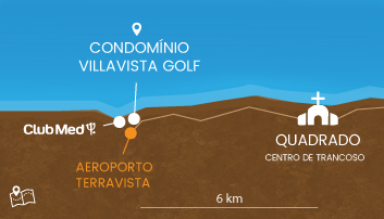 mapa de trancoso BA como chegar